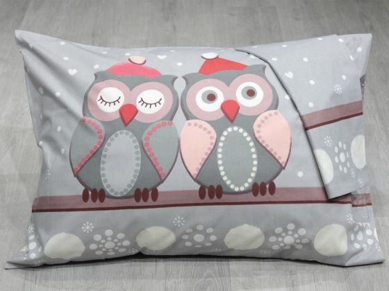 Owl Colorful Pillowcase 2 pcs