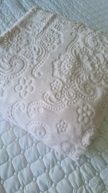 Hobby - Padisah Double Size Blanket 200x240 cm Cotton/Polyester Fabric Beige Hobby - Padisah Double Size Blanket 200x240 cm Cotton/Polyester Fabric Beige