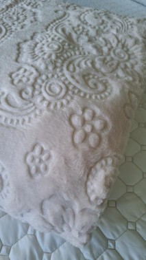 Padisah Double Size Blanket 200x240 cm Cotton/Polyester Fabric Beige - Thumbnail