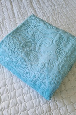 Padisah Double Size Blanket 200x240 cm Cotton/Polyester Fabric Mint - Thumbnail