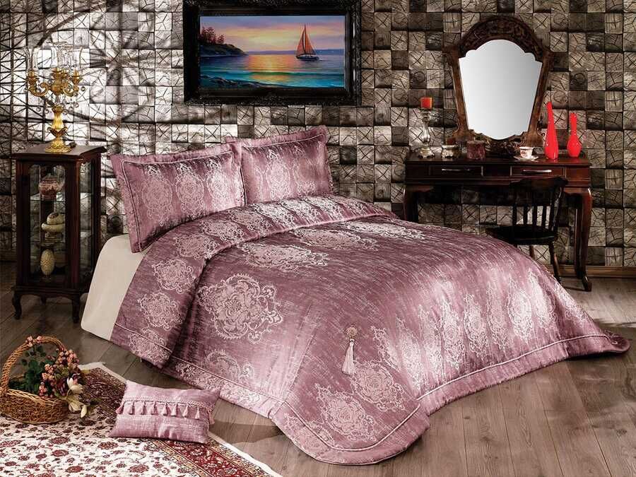  Payitaht Bed Cover Dried-Rose