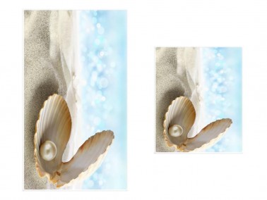 Pearl 2 Pcs Bath Mat Set - Thumbnail