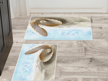 Pearl 2 Pcs Bath Mat Set - Thumbnail