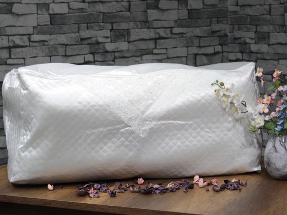 Pearl Embroidered Comforter Bag