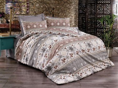 Çeyiz Diyarı - Pery Single Duvet Cover Set Gray Çeyiz Diyarı - Pery Single Duvet Cover Set Gray