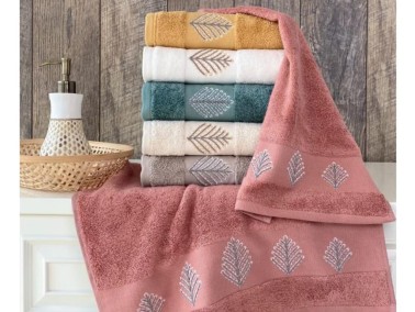 Çeyiz Diyarı - Pier Hand and Face Towel Set 50x90 cm 6 pcs in Set Çeyiz Diyarı - Pier Hand and Face Towel Set 50x90 cm 6 pcs in Set