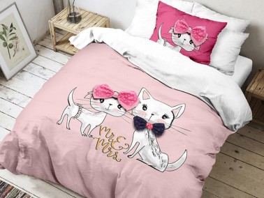 Pisy Single Duvet Cover Set - Thumbnail