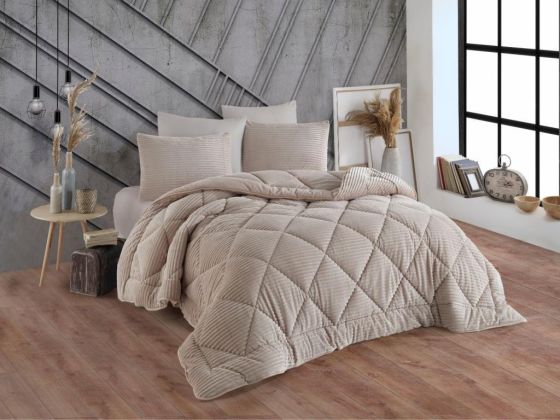 Premium Soft Double Duvet Cappucino