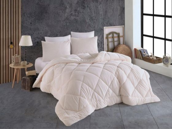 Premium Soft Double Quilt Cream