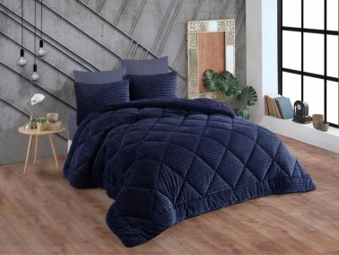 Hobby - Premium Soft Double Quilt Navy Blue Hobby - Premium Soft Double Quilt Navy Blue