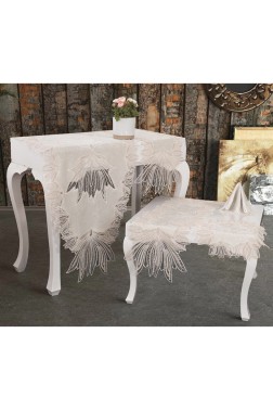 Pride Lovel Velvet Living Room Set 5 Pieces - Thumbnail