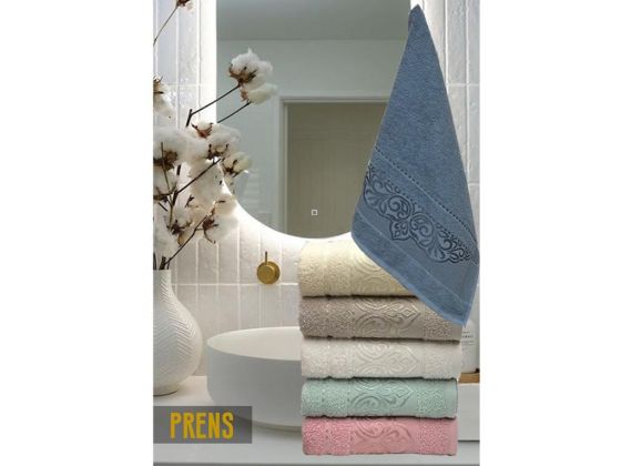 Prince Cotton 6 Pcs Hand Face Towel