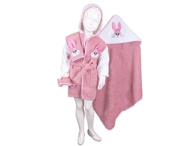 Dowry World - Rabbit 4 Pcs 100% Cotton Baby Set Dowry World - Rabbit 4 Pcs 100% Cotton Baby Set
