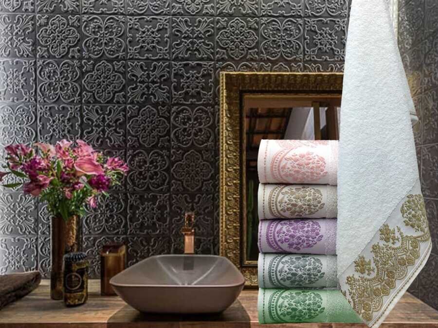 Dowry World - Riva 6-Piece Hand Face Towel Set