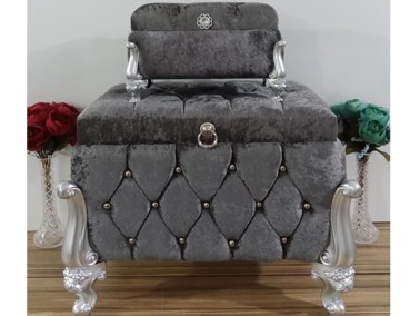 Rochella Split Square 2 Pack Dowry Chest Gray - Thumbnail