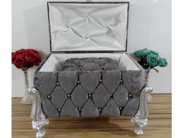 Rochella Split Square 2 Pack Dowry Chest Gray - Thumbnail