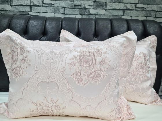 Rose 2 Decorative Pillow Cover Powder