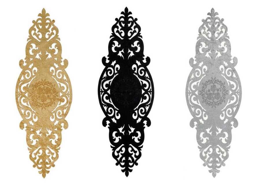 Dowry World - Roseart 3 pcs Lux Velvet Runner Dowry World - Roseart 3 pcs Lux Velvet Runner