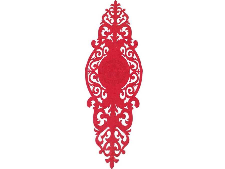  Roseart Lux Velvet Runner Red