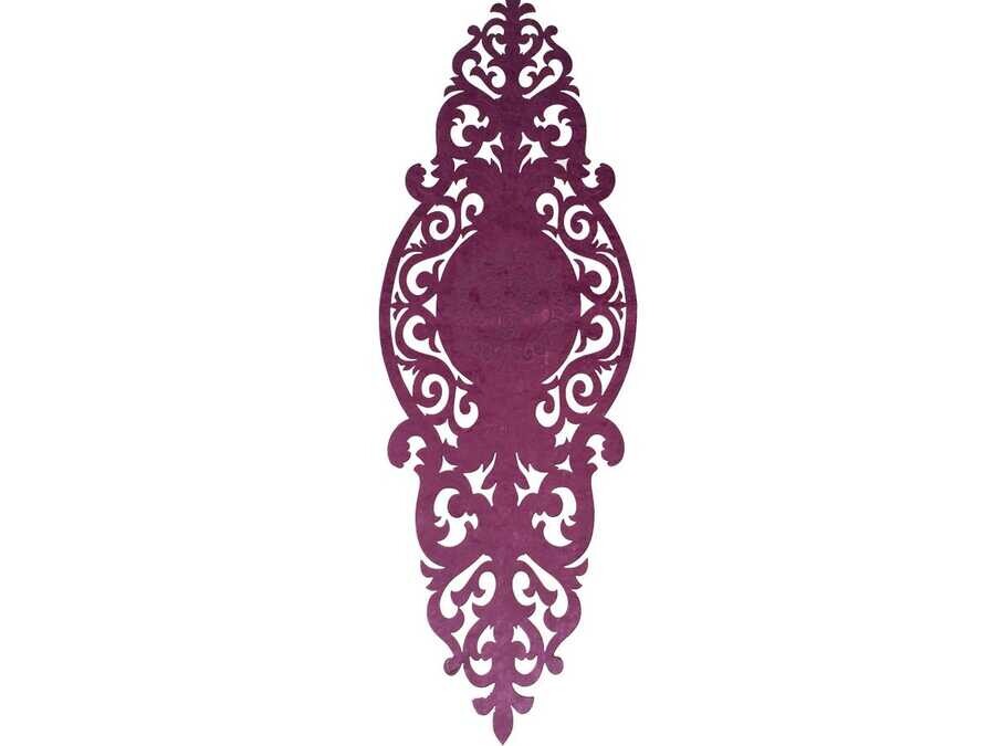 
Roseart Lux Velvet Runner Plum - Thumbnail