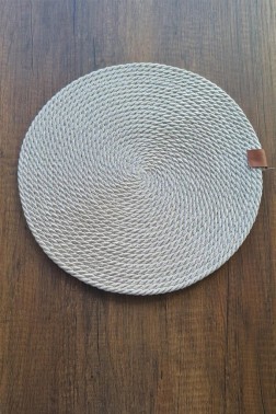 Round Jute Plate Mats 13