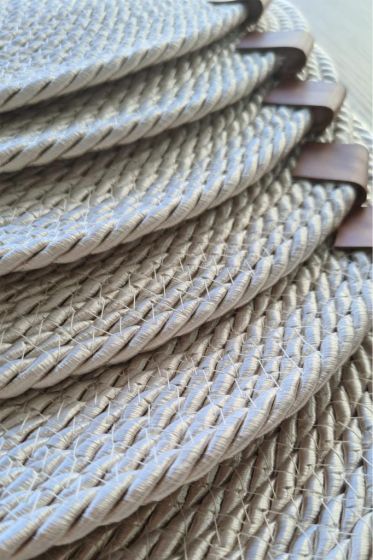 Round Jute Plate Mats 13