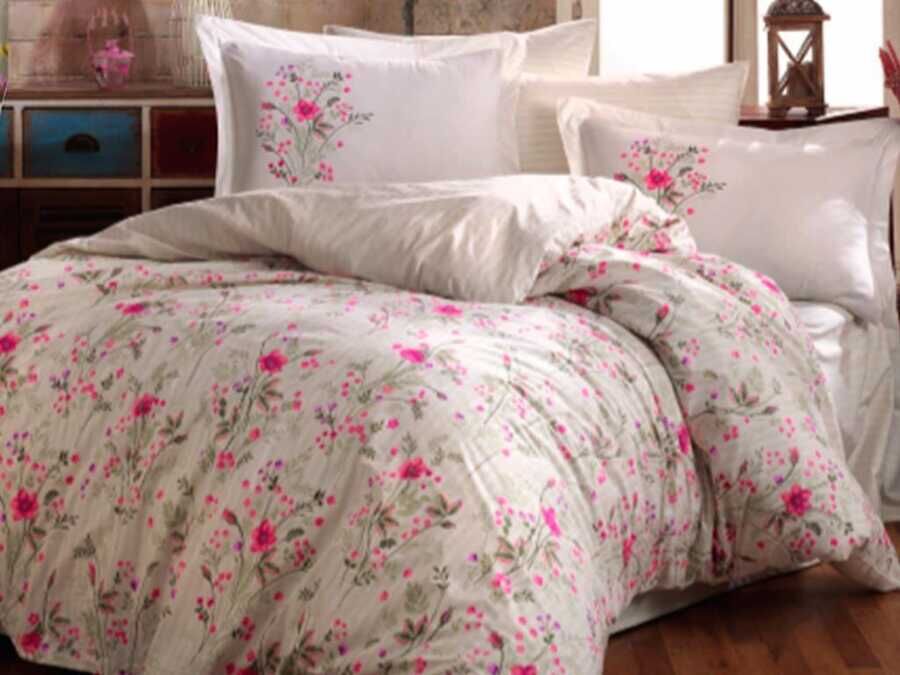 Royal Double Duvet Cover Set Fuchsia