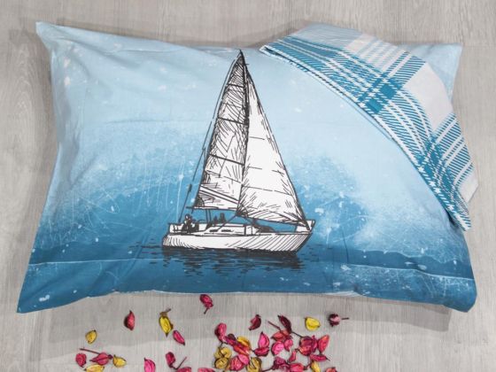 Sail Pillowcase 2 pcs Blue