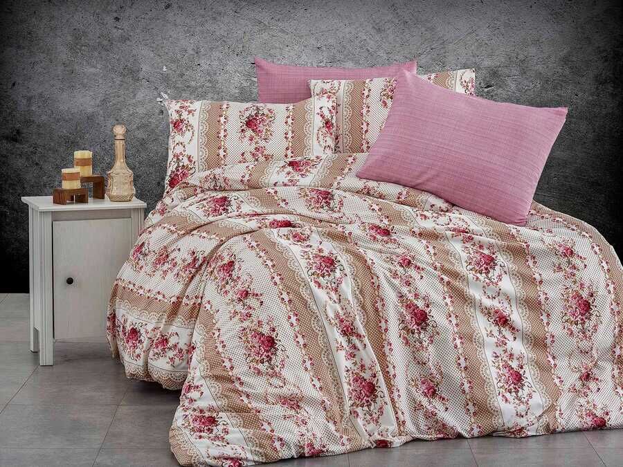  Selin Deluxe Double Duvet Cover Set Lila