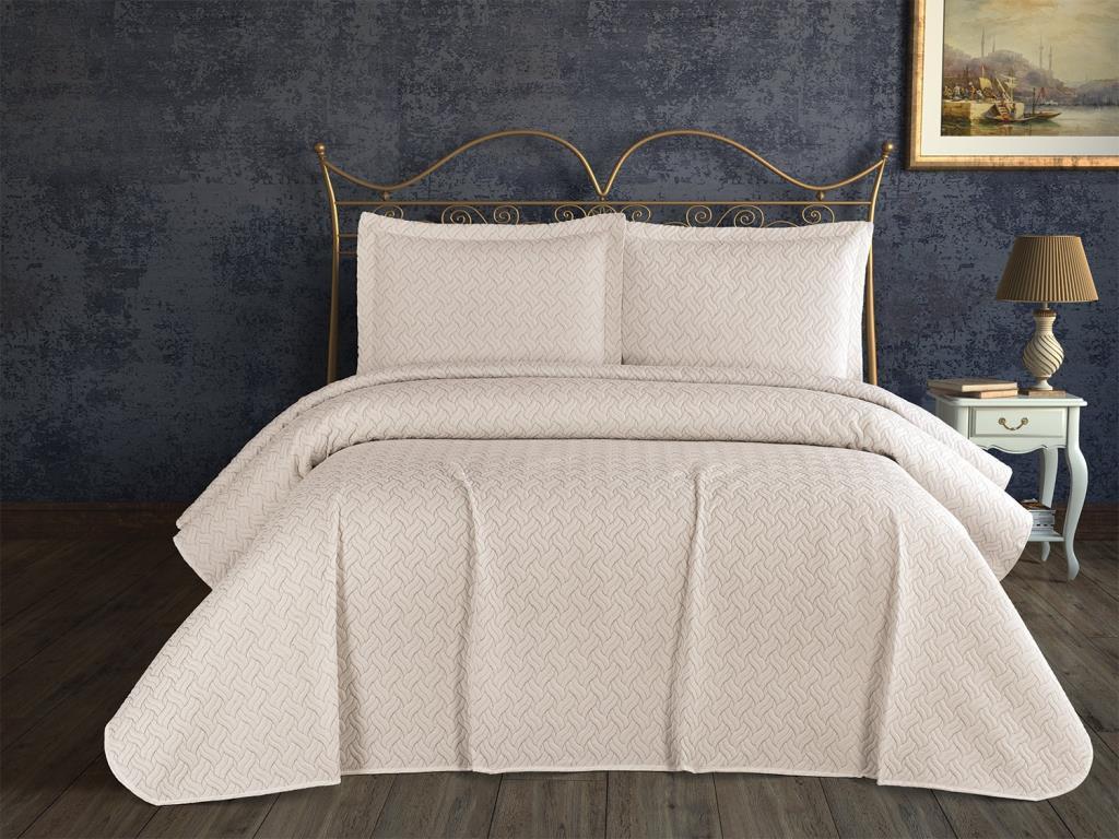 Selin Single Bedspread Cream