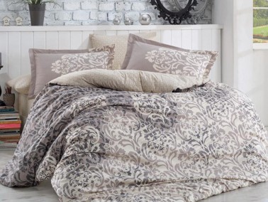 Hobby - Serenity Flannel Double Duvet Cover Set Gray Hobby - Serenity Flannel Double Duvet Cover Set Gray