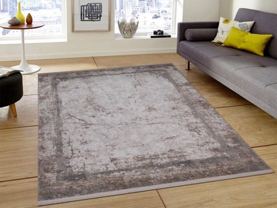 Serra Branch Carpet/Rug Rectangle 160x230 cm Mink - Beige