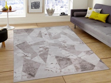 Serra Minimal Carpet/Rug Rectangle 160x230 cm Mink - Beige - Thumbnail