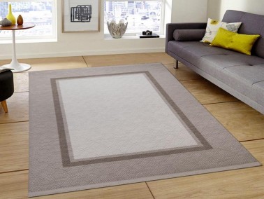 Serra Plaid Carpet/Rug Rectangle 160x230 cm Mink - Beige - Thumbnail