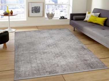 Serra Square Carpet/Rug Rectangle 160x230 cm Light - Grey - Thumbnail