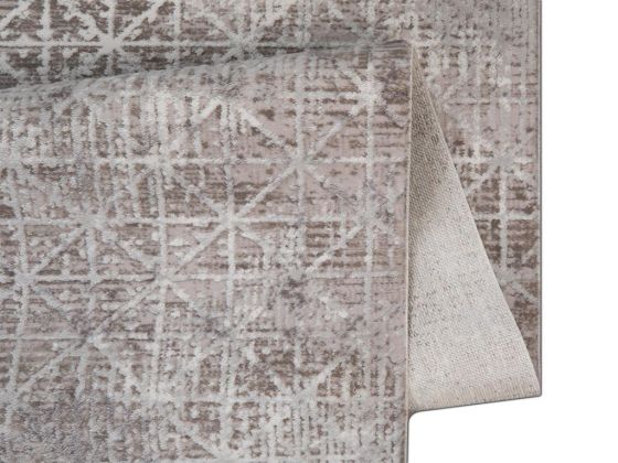 Serra Square Carpet/Rug Rectangle 160x230 cm Light - Grey