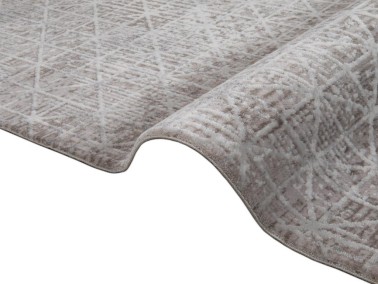 Serra Square Carpet/Rug Rectangle 160x230 cm Light - Grey - Thumbnail