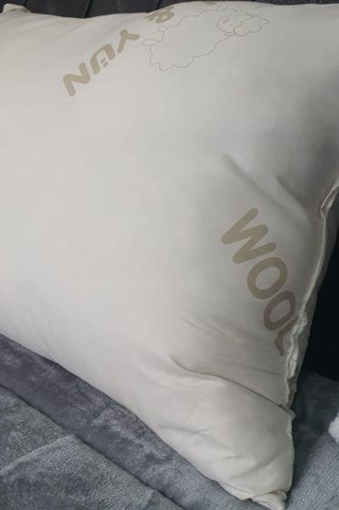 Sheep Wool Pillow 50x70 Cm