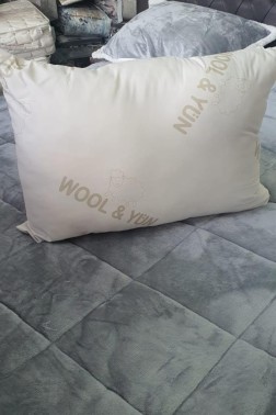 Sheep Wool Pillow 50x70 Cm - Thumbnail