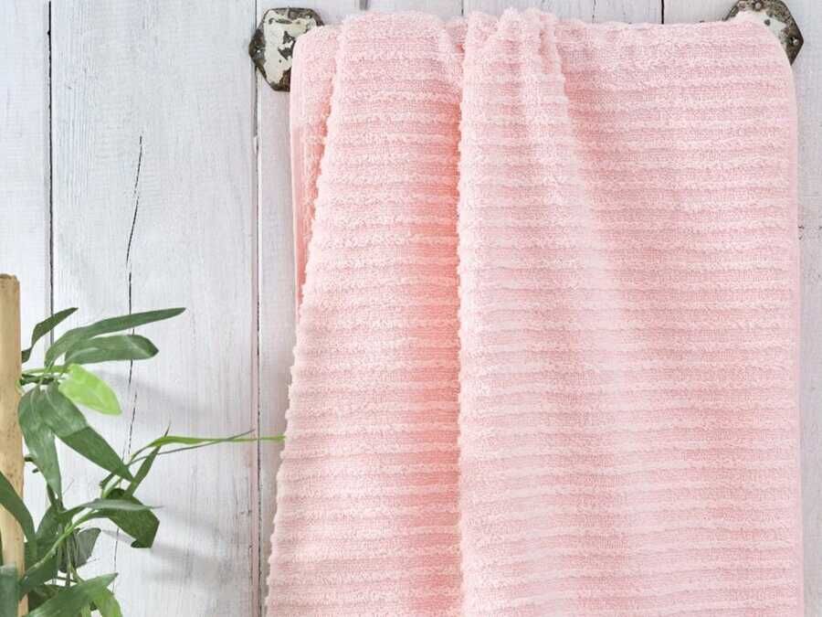Sıla Cotton Hand Face Towel Light Pink