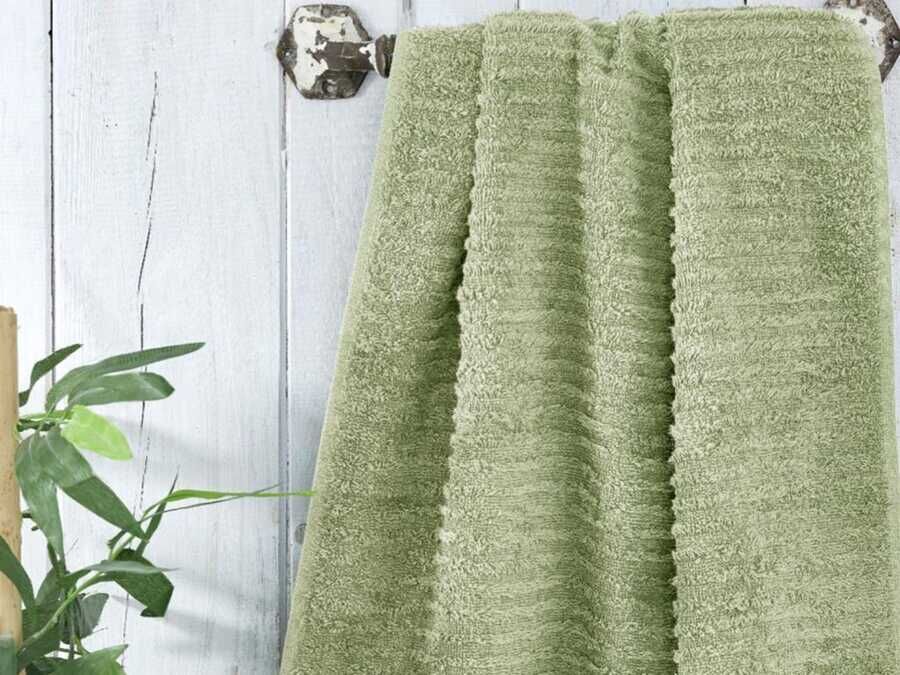 Sıla Cotton Hand Face Towel Light Green