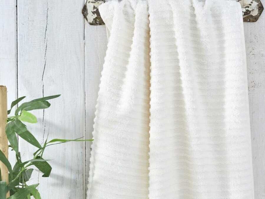 Sıla Cotton Hand Face Towel White