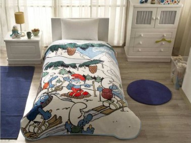 Çeyiz Diyarı - Smurfs Blanket Çeyiz Diyarı - Smurfs Blanket