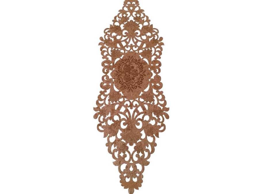 
Snowdrop Lux Velvet Runner Brown - Thumbnail