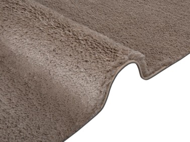 Soft Plain Carpet/Rug Rectangle 150x230 cm Beige - Thumbnail