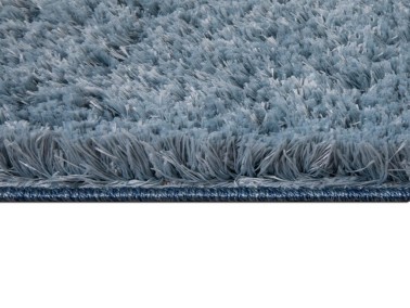 Soft Plain Carpet/Rug Rectangle 150x230 cm Blue - Thumbnail