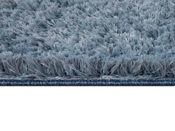 Soft Plain Carpet/Rug Rectangle 150x230 cm Blue