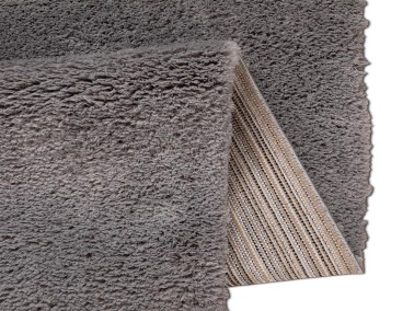 Soft Plain Carpet/Rug Rectangle 150x230 cm Grey - Thumbnail