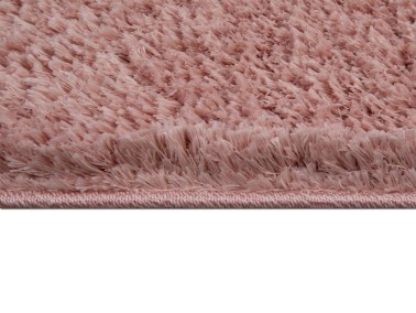 Soft Plain Carpet/Rug Rectangle 150x230 cm Oleander - Thumbnail