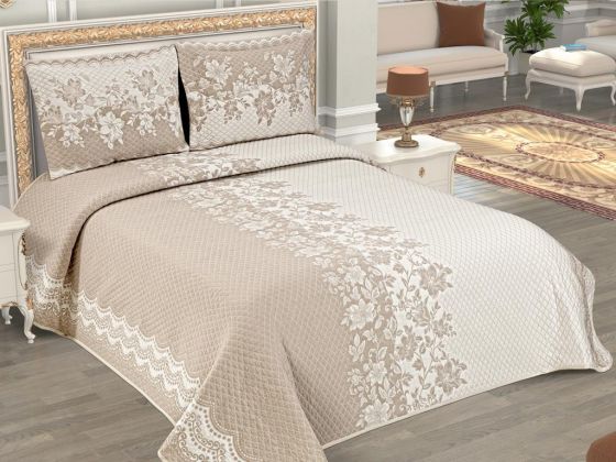 Stella Bergama Single Bed Linen Set Brown